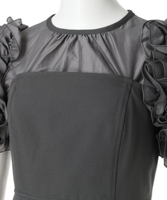 Rirandture(リランドチュール) |フリルスリーブコルセットワンピース