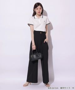 Rirandture(リランドチュール) |ハイウエストラップパンツ