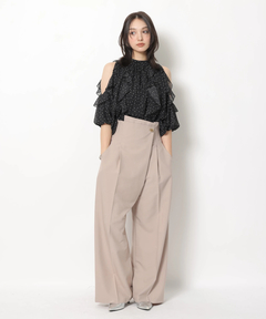 Rirandture(リランドチュール) |ハイウエストラップパンツ