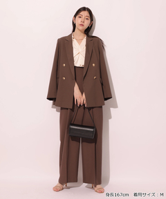 Rirandture(リランドチュール) |ハイウエストラップパンツ