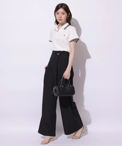 Rirandture(リランドチュール) |ハイウエストラップパンツ