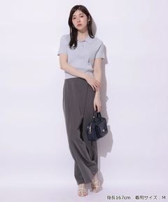 Rirandture(リランドチュール) |ハイウエストラップパンツ