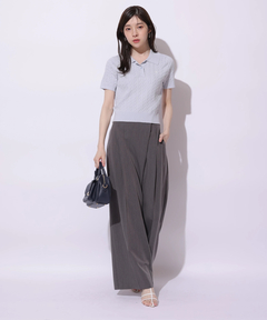 Rirandture(リランドチュール) |ハイウエストラップパンツ