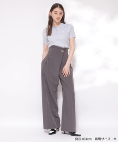 Rirandture(リランドチュール) |ハイウエストラップパンツ