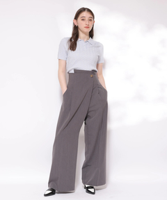 Rirandture(リランドチュール) |ハイウエストラップパンツ