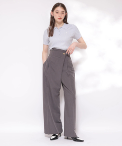 Rirandture(リランドチュール) |ハイウエストラップパンツ