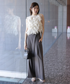 Rirandture(リランドチュール) |ハイウエストラップパンツ