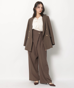 Rirandture(リランドチュール) |ハイウエストラップパンツ