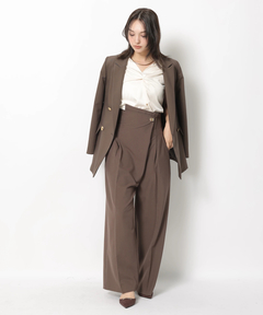 Rirandture(リランドチュール) |ハイウエストラップパンツ