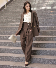 Rirandture(リランドチュール) |ハイウエストラップパンツ