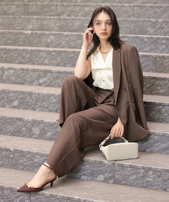 Rirandture(リランドチュール) |ハイウエストラップパンツ