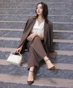 Rirandture(リランドチュール) |ハイウエストラップパンツ