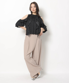 Rirandture(リランドチュール) |ハイウエストラップパンツ