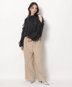 Rirandture(リランドチュール) |ハイウエストラップパンツ