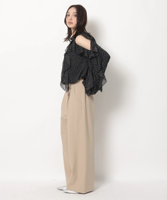 Rirandture(リランドチュール) |ハイウエストラップパンツ