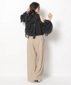 Rirandture(リランドチュール) |ハイウエストラップパンツ