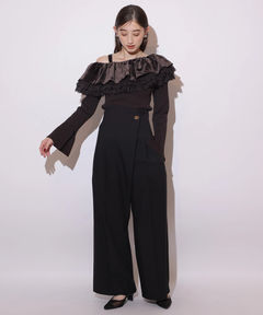 Rirandture(リランドチュール) |ハイウエストラップパンツ