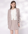 Rirandture ダブル釦コート （モカ） -ファッション通販 FASHION