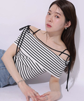 rirandture オフショル　トップス　M オフショルストラップニット | ニット | Rirandture（リランド