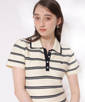 Rirandture 〈POLO BCSコラボ〉ダブルカラーポロニットワンピース Rirandture 〈POLO BCSコラボ〉ダブルカラーポロニット