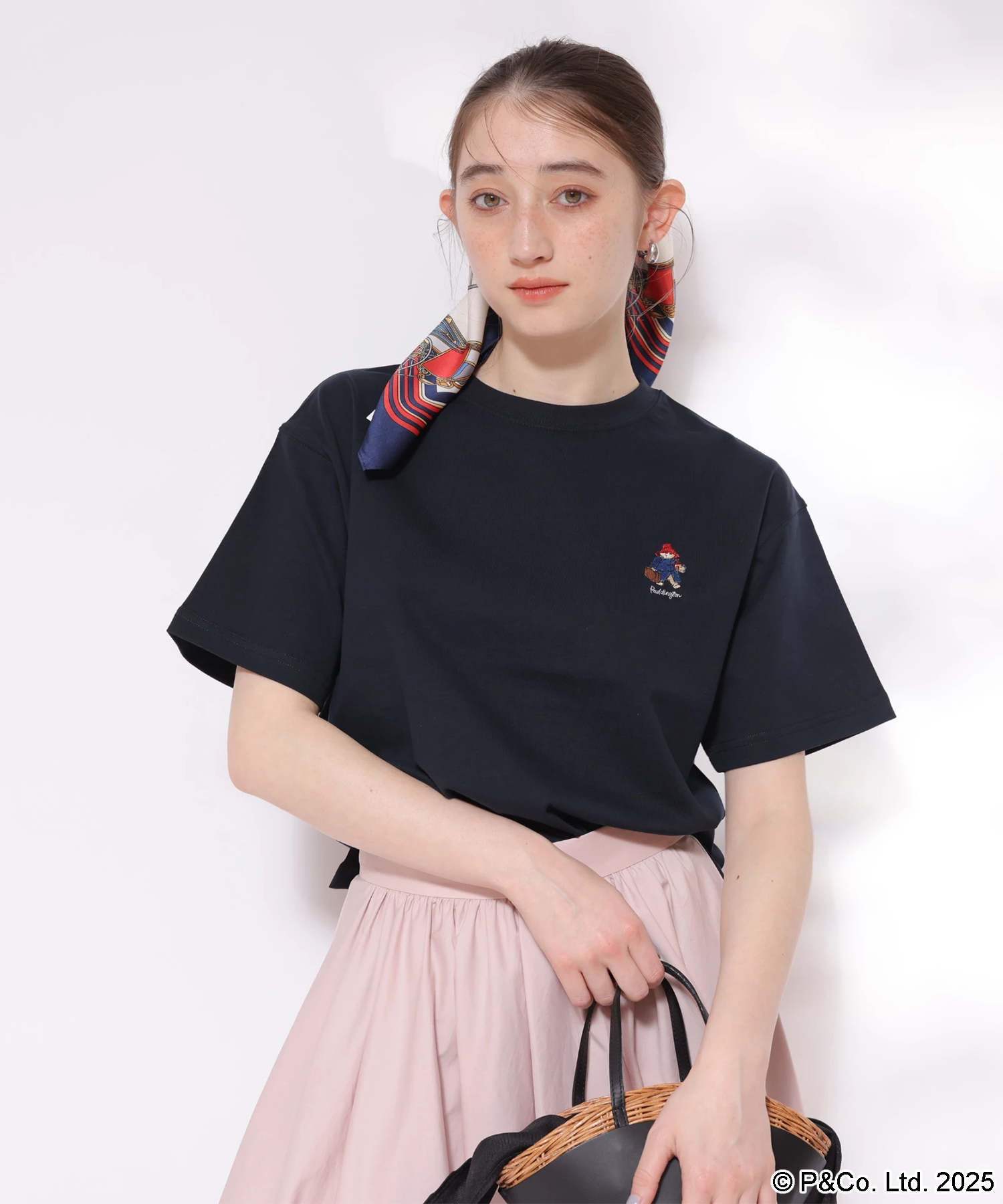 パディントン™コラボ〉刺繍Tシャツ | Tシャツ・カットソー