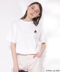 【新品タグ付き】Arpege story Tシャツ Mサイズ ホワイト ヴィンテージWILD CATS Tシャツ（Tシャツ/カットソー