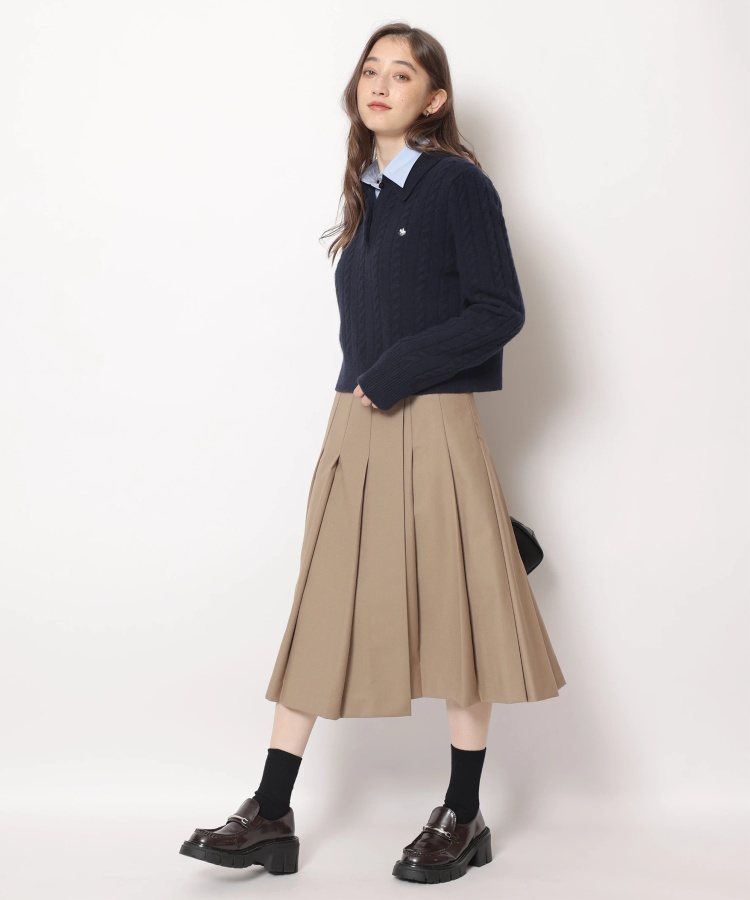 ラッププリーツミディスカート | スカート | Rirandture（リランド  