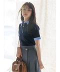 Arpege story Rirandture パールカラーポロニット Arpege story Rirandture パールカラーポロニット - メルカリ