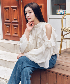 Rirandture(リランドチュール) |美脚セミフレアデニムパンツ