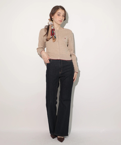 Rirandture(リランドチュール) |美脚セミフレアデニムパンツ