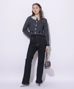 Rirandture(リランドチュール) |美脚セミフレアデニムパンツ