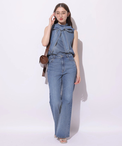 Rirandture(リランドチュール) |美脚セミフレアデニムパンツ