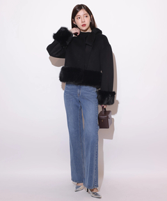 Rirandture(リランドチュール) |美脚セミフレアデニムパンツ