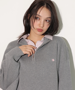 Rirandture(リランドチュール) |〈POLO BCSコラボ〉ハーフジップニット