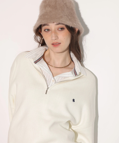 Rirandture(リランドチュール) |〈POLO BCSコラボ〉ハーフジップニット