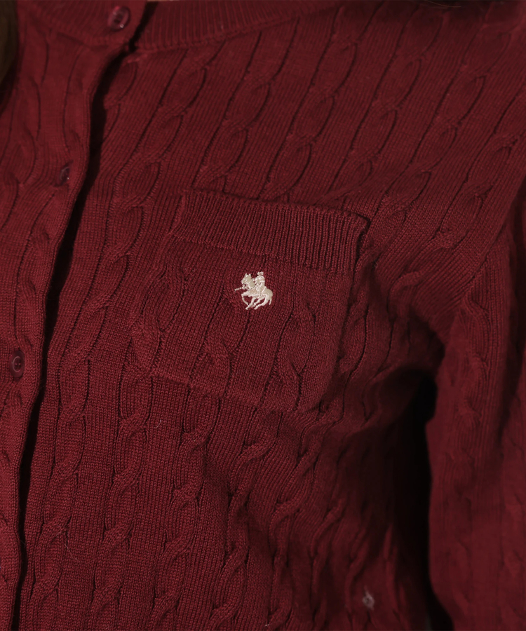 新作新品　リランドチュール♡〈POLO BCSコラボ〉ケーブルカーデプルオーバー POLO BCSコラボ〉Rirandtureルミネ新宿店限定ケーブルライン