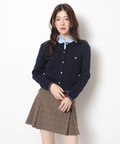 新作新品　リランドチュール♡〈POLO BCSコラボ〉ケーブルカーデプルオーバー POLO BCSコラボ〉ケーブルラインカーデプルオーバー | ニット