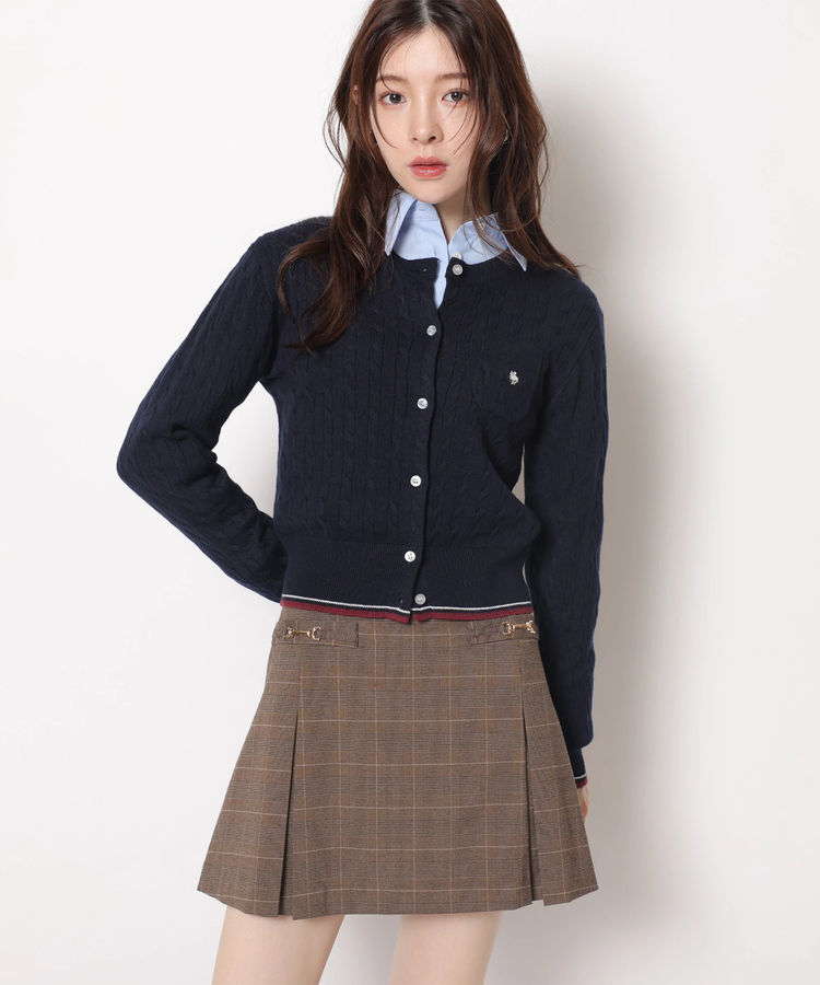 新作新品　リランドチュール♡POLO BCSコラボ　ケーブルポロミニワンピース 新作新品 リランドチュール♡POLO BCSコラボ ケーブルポロミニ