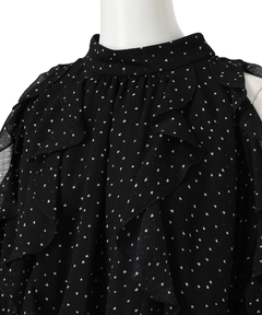 Rirandture(リランドチュール) |オフショルフリルシアーブラウス