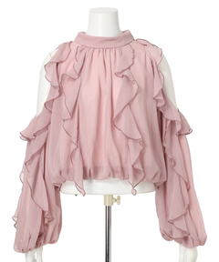 Rirandture(リランドチュール) |[WEB LIMITED]オフショルフリルシアーブラウス