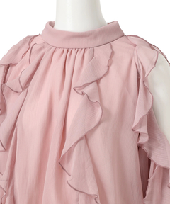 Rirandture(リランドチュール) |[WEB LIMITED]オフショルフリルシアーブラウス