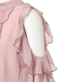 Rirandture(リランドチュール) |[WEB LIMITED]オフショルフリルシアーブラウス