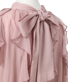 Rirandture(リランドチュール) |[WEB LIMITED]オフショルフリルシアーブラウス