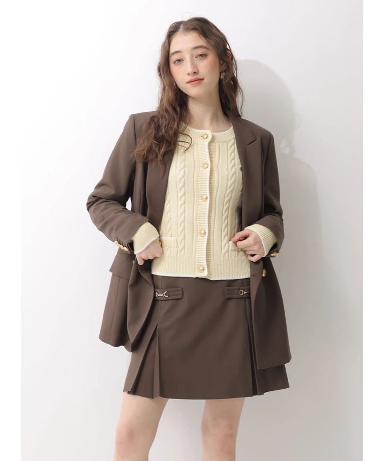 ボックスプリーツミニスカート | スカート | Rirandture（リランド