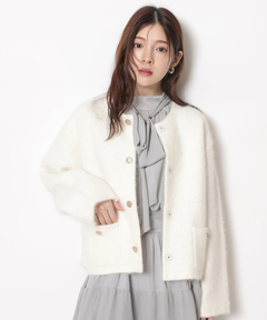 Rirandture(リランドチュール) |アンゴラコクーンニットジャケット