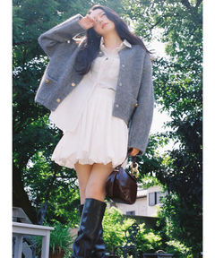 Rirandture(リランドチュール) |アンゴラコクーンニットジャケット