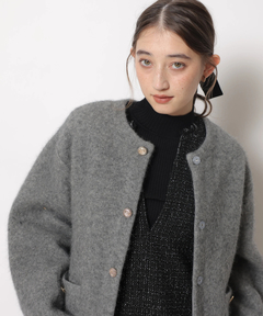 Rirandture(リランドチュール) |アンゴラコクーンニットジャケット