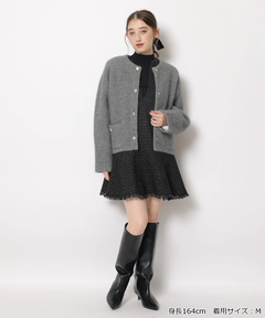 Rirandture(リランドチュール) |アンゴラコクーンニットジャケット