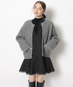 Rirandture(リランドチュール) |アンゴラコクーンニットジャケット