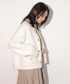 Rirandture(リランドチュール) |アンゴラコクーンニットジャケット